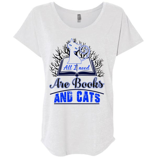 All I Need Are Books And Cats T Shirt, I Love Cat T Shirt, Awesome T-Shirts