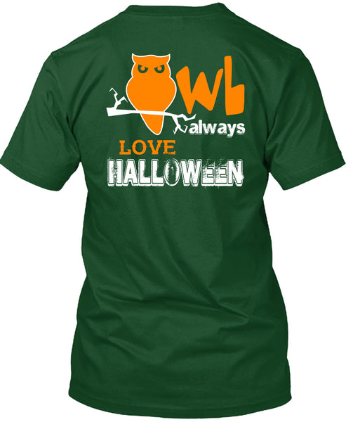 Owl Always Love Halloween T Shirt, I Love You Pumpkin T Shirt