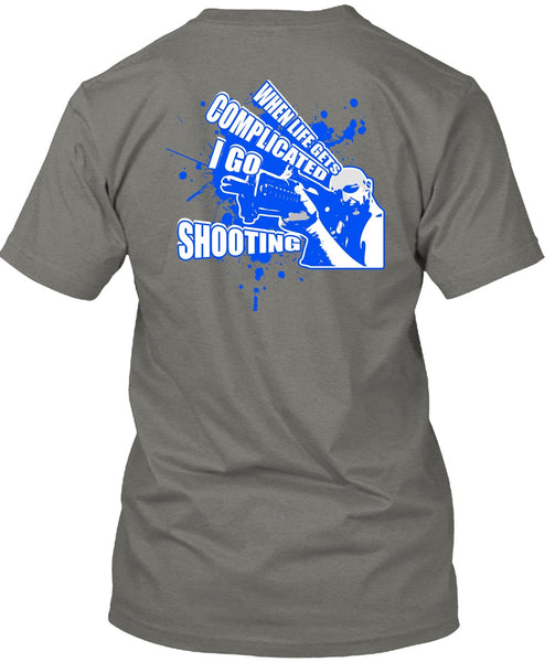 I Go Shooting T Shirt, Being A Hunter T Shirt