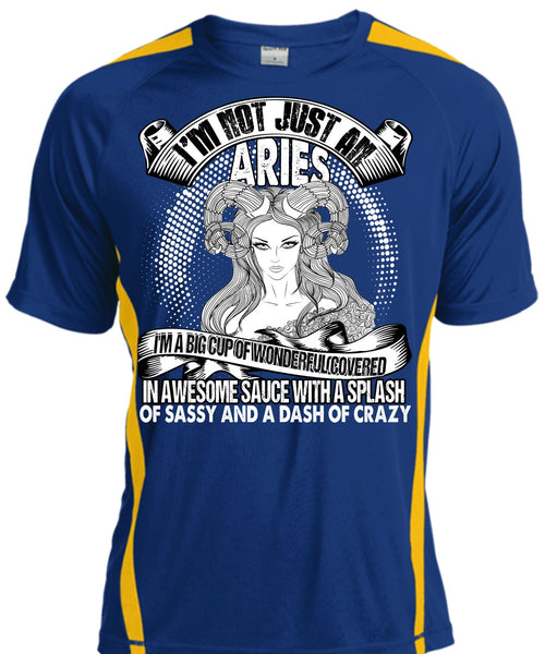 I'm Not Just An Aries T Shirt, Dash Of Crazy T Shirt, Cool Shirt