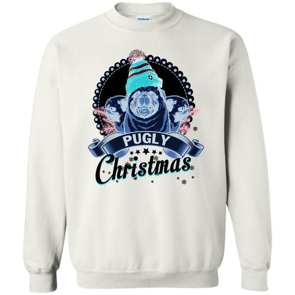 Coolest Merry Christmas T Shirt, Pugly Christmas Sweatshirt