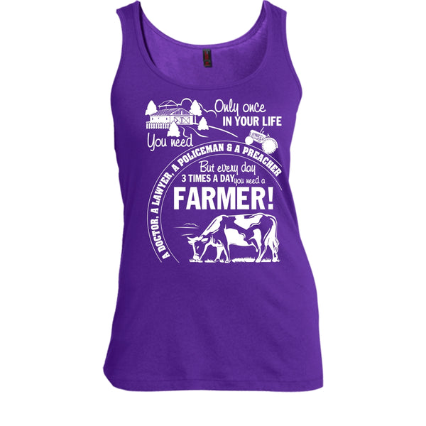 You Need A Farmer T Shirt, Awesome Farmer Tank Top