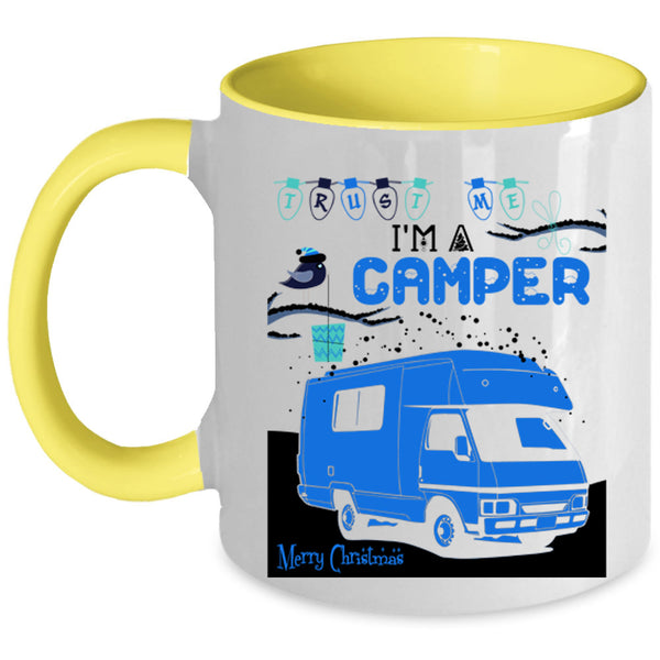 Christmas Gift For Camper Coffee Mug, I'm A Camper Accent Mug