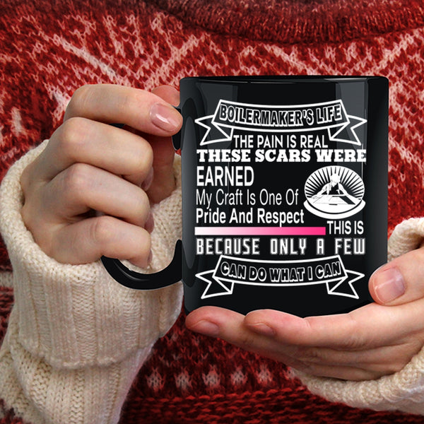 Boilermaker's Life Coffee Mug, Funny Gift For Boilermakers Coffee Cup