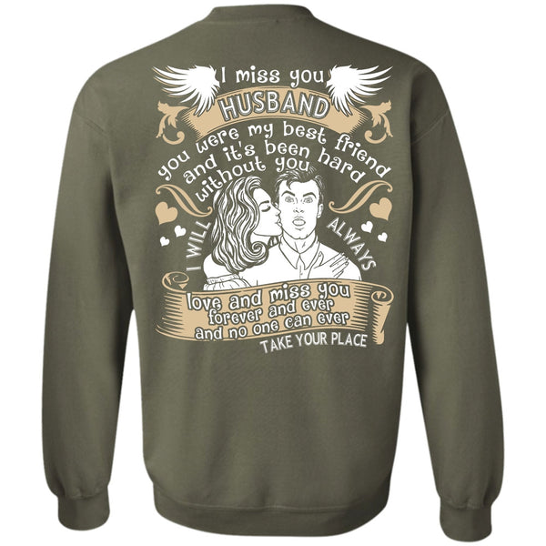 Love And Miss You T Shirt, I Love Husband Sweatshirt