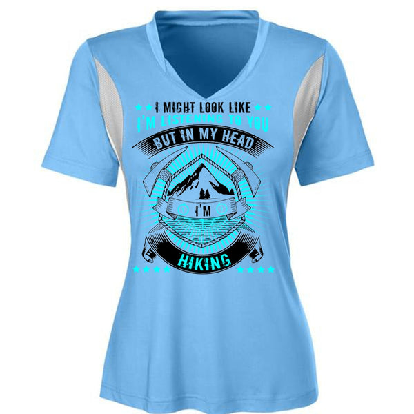 In My Head I'm Hiking T Shirt, I Love Hiking T Shirt, Awesome T-Shirts