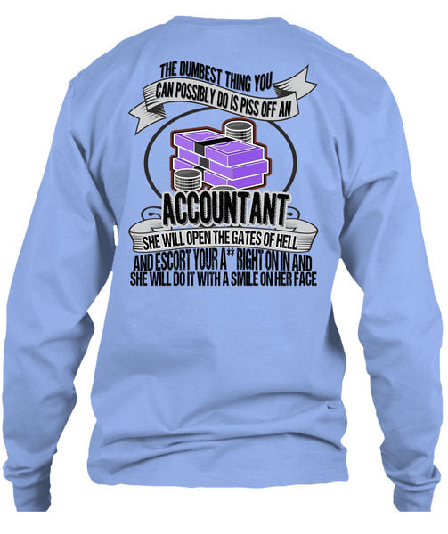 She Will Open The Gates Of Hell T Shirt, I Love Accountant T Shirt