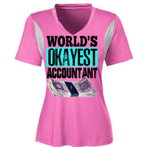 World's Okayest Accountant T Shirt, I Love Accountant T Shirt, Awesome T-Shirts