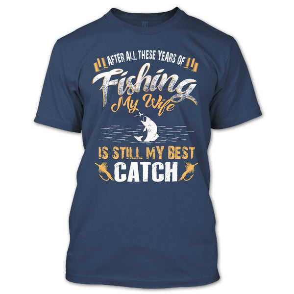 A black t-shirt with the shopify logo