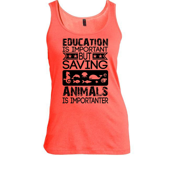 Education Is Important T Shirt, Coolest Animal Lover T Shirt, Awesome t-shirts