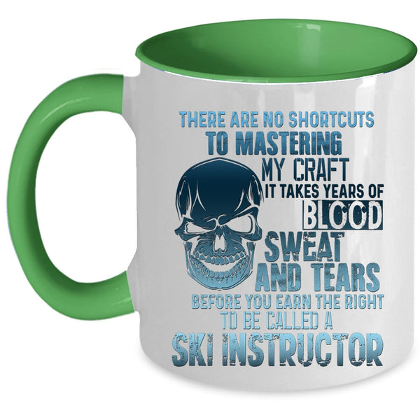 Awesome Ski Instructor Coffee Mug, To Be Called A Ski Instructor Accent Mug