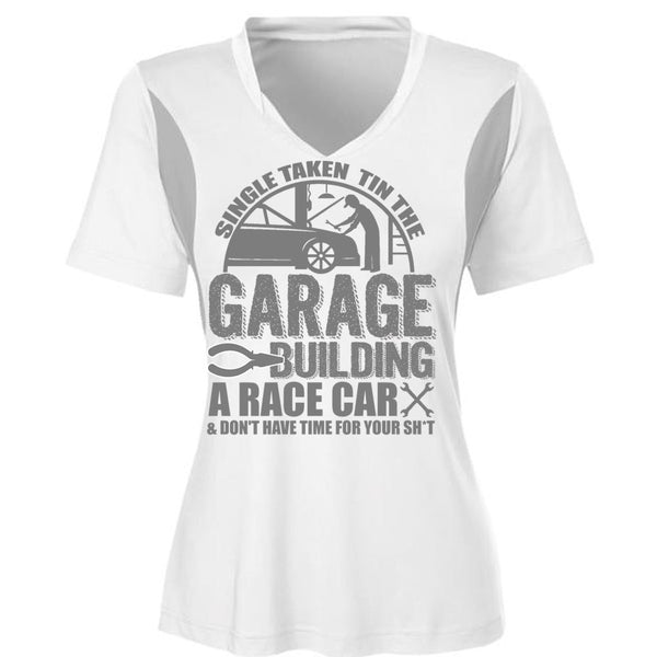 Garage Building A Race Car T Shirt, I Love Mechanic T Shirt, Awesome T-Shirts
