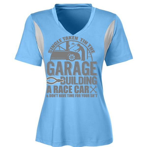 Garage Building A Race Car T Shirt, I Love Mechanic T Shirt, Awesome T-Shirts