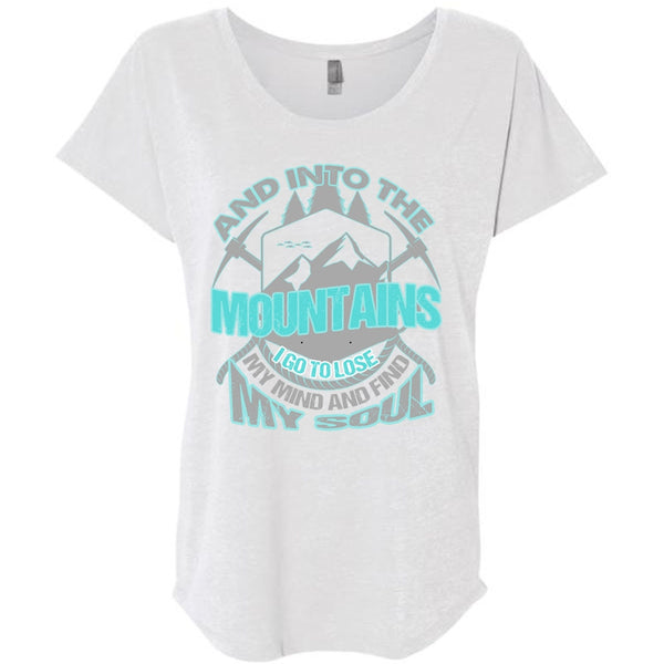 And Into The Mountains T Shirt, I Love Hiking T Shirt, Awesome T-Shirts