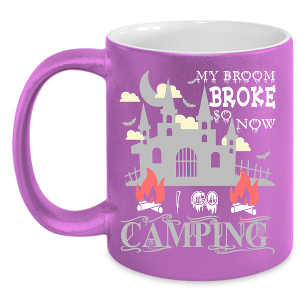 I Go Camping Coffee Mug, Outdoor Activity Coffee Cup