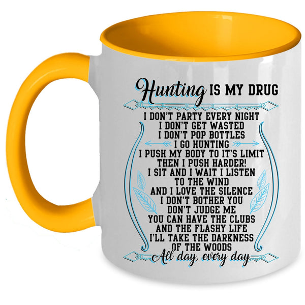 Cool Gift For Hunter Coffee Mug, I Love Hunting Accent Mug