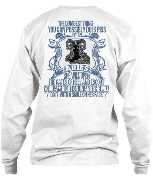 Aries She Will Open The Gates T Shirt, I Love Aries T Shirt