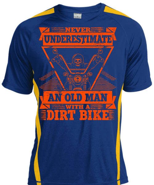 Old Man With A Dirt Bike T Shirt, Being A Biker T Shirt, Cool Shirt
