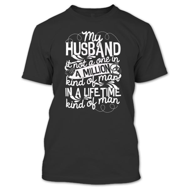 A black t-shirt with the shopify logo