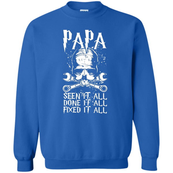 Done It All Fixed It All T Shirt, Coolest Papa Ever Sweatshirt