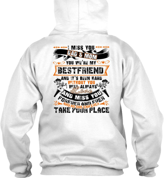 I Miss You Dad And Mom T Shirt, I Love Mom T Shirt