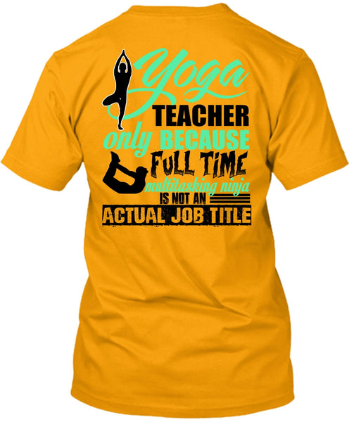 Yoga Teacher Only T Shirt, I Love Yoga T Shirt