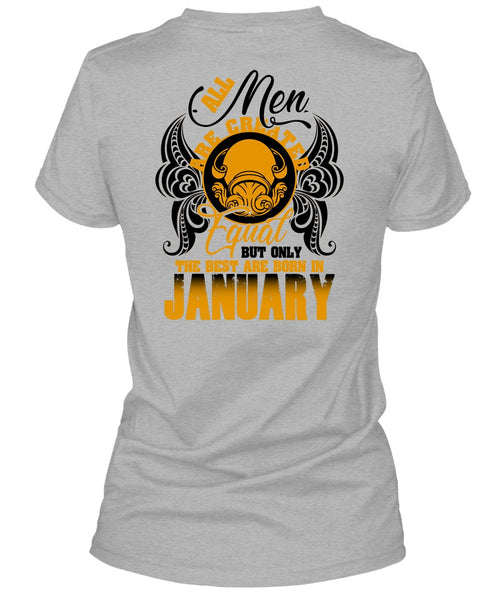 The Best Are Born In January T Shirt, I Love Man T Shirt