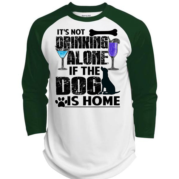 The Dog Is Home T Shirt, I Love My Dog T Shirt, Awesome T-Shirts  (Polyester Game Baseball Jersey)