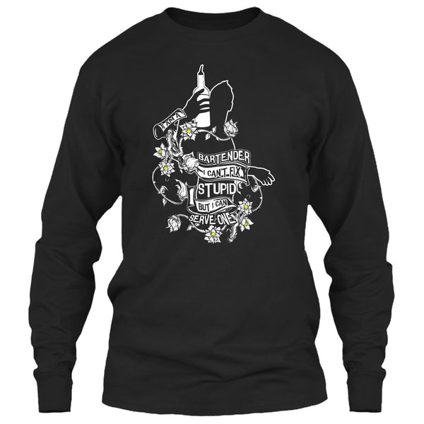 I Am A Bartender T Shirt, I Can Serve One T Shirt