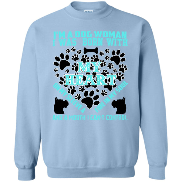 Coolest Dog Lover T Shirt, I'm A Dog Woman Sweatshirt
