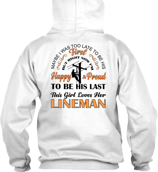 This Girl Loves Her Lineman T Shirt, My Job T Shirt