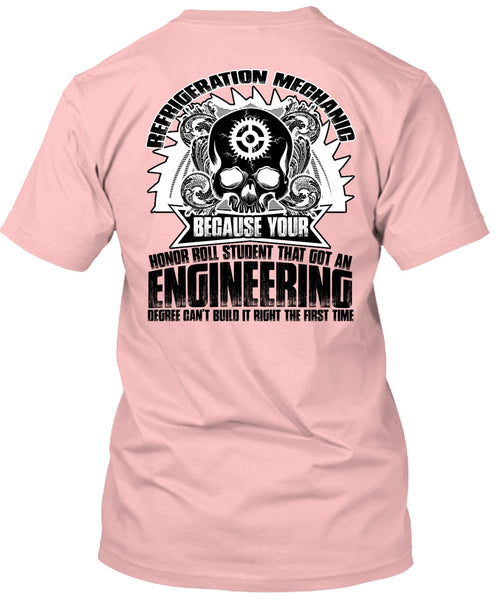 Refrigeration Mechanic T Shirt, I Love Mechanic T Shirt