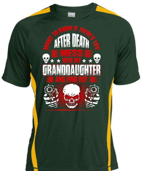 Mess With My Granddaughter T Shirt, Being A Baby T Shirt, Cool Shirt