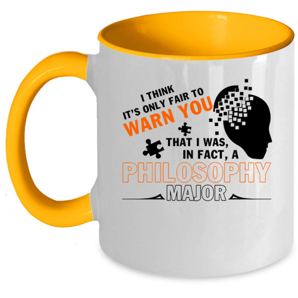 Awesome Philosophist Coffee Mug, Philosophy Major Accent Mug