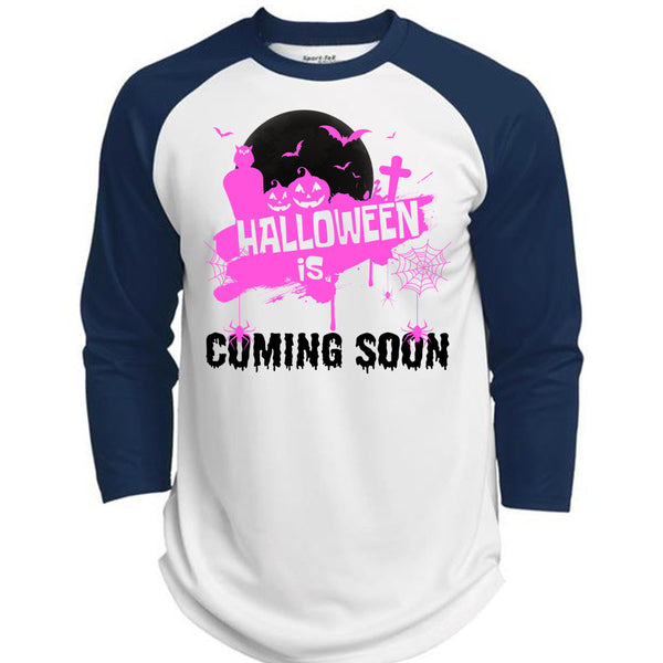 Halloween Is Coming Soon T Shirt, Wait For Halloween T Shirt, Awesome T-Shirts  (Polyester Game Baseball Jersey)