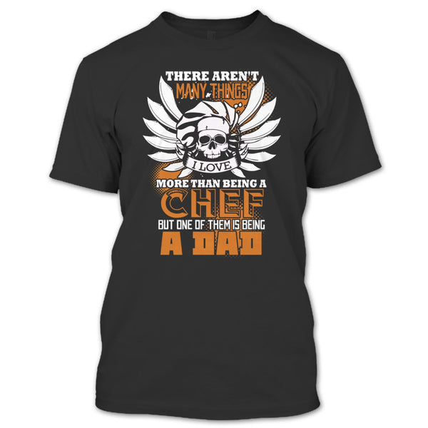 A black t-shirt with the shopify logo