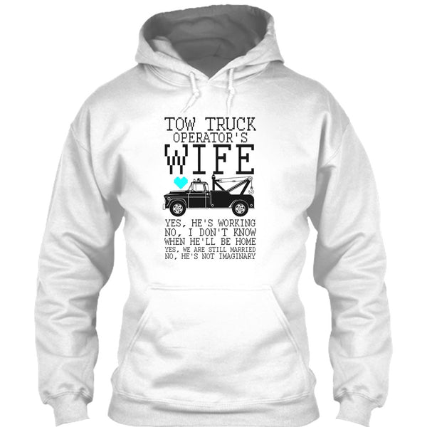 Tow Truck Operator's Wife T Shirt, Coolest Trucker T Shirt