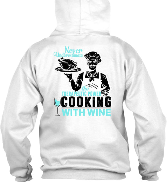 Cooking With Wine T Shirt, I Love Cooking T Shirt