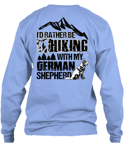 I'd Rather Be Hiking T Shirt, I Love Hiking T Shirt