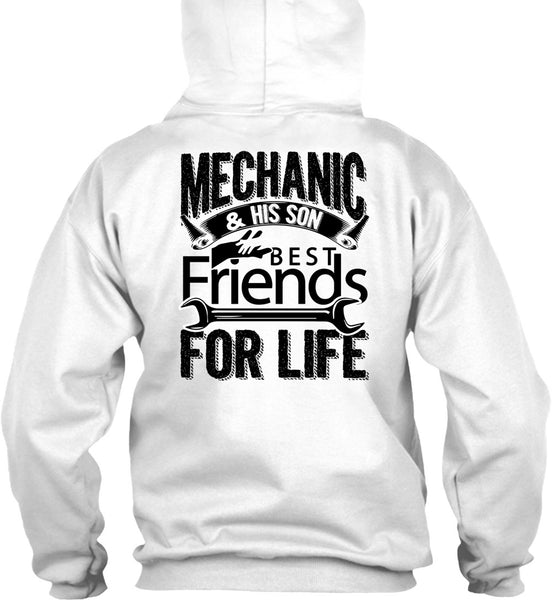 Mechanic And His Son Best Friends For Life T Shirt, I Love Mechanic T Shirt