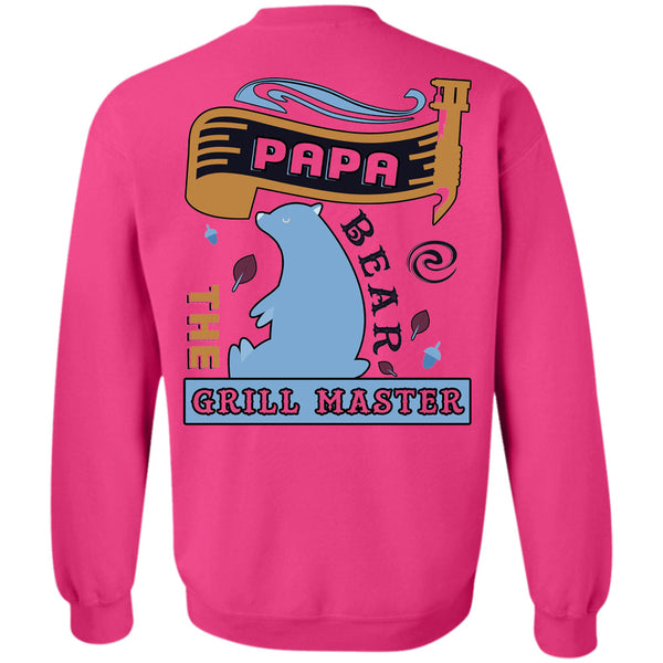 Being A Daddy T Shirt, Papa Bear The Grill Master Sweatshirt