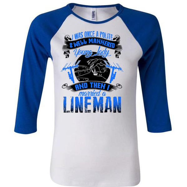 I Married A Lineman T Shirt, I Love Lineman T Shirt, Awesome T-Shirts