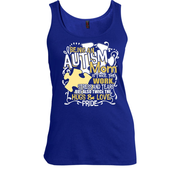 Being An Autism Mom T Shirt, I'm Autism Mom Tank Top
