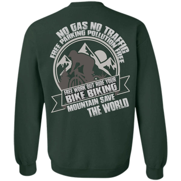 Mountain Save The World T Shirt, I Love Biker Sweatshirt