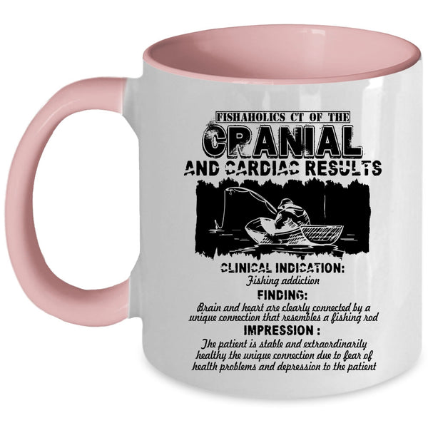 Cool Gift For Fisher Coffee Mug, Fishaholics Accent Mug