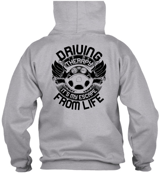 Driving Is My Therapy T Shirt, I Love Car T Shirt