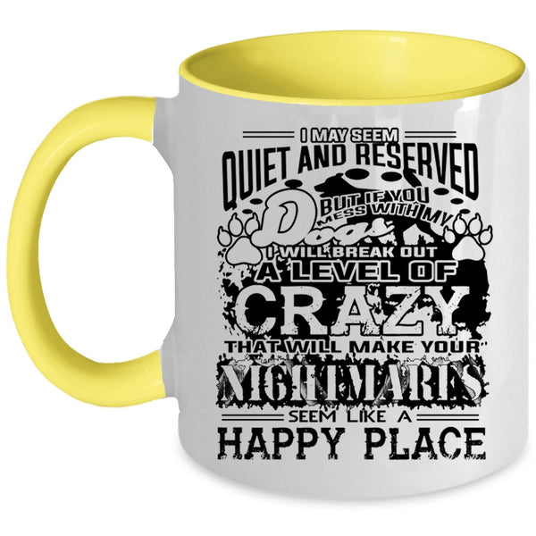 Don't Mess With My Dog Mug, Cool Gift For My Son Cup