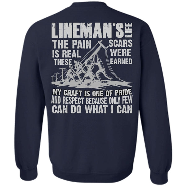 The Pain Is Real T Shirt, I Love Lineman Sweatshirt