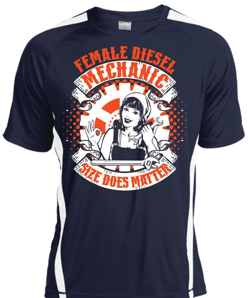 Female Diesel Mechanic T Shirt, Being A Mechanic T Shirt, Cool Shirt