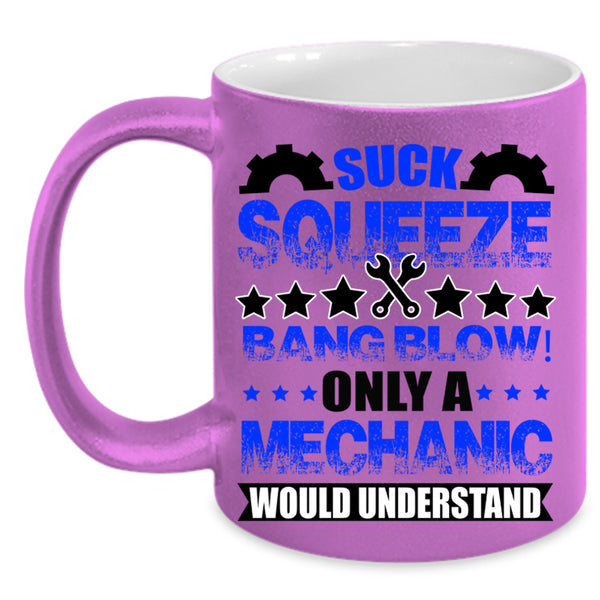 Awesome Mechanics Coffee Mug, Only A Mechanic Would Understand Accent Mug